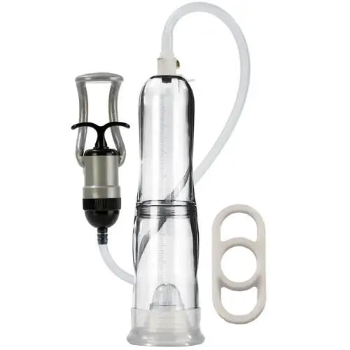 9.5 Inch California Exotic Enhance Premium Penis Pump System - Peaches and Screams