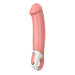 9.5 - inch Satisfyer Pro Silicone Flesh Rechargeable Penis Vibrator - Peaches and Screams