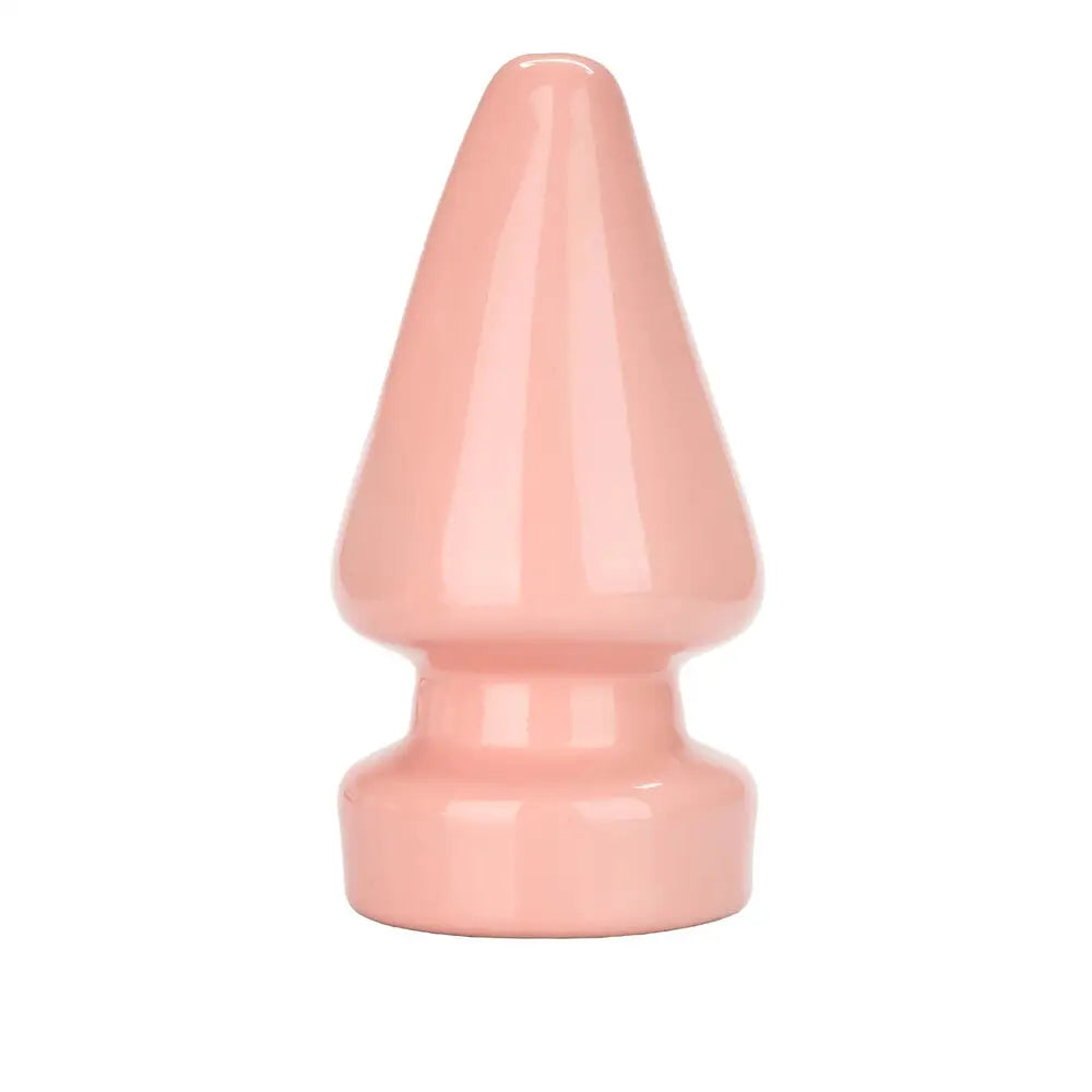 9 - inch California Exotic Flesh Pink Large Butt Plug - Peaches and Screams