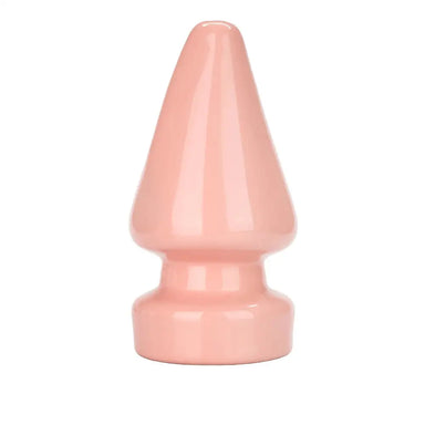 9-inch California Exotic Flesh Pink Large Butt Plug - Peaches and Screams