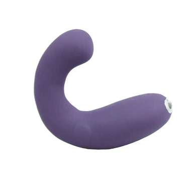 9-inch Je Joue Silicone Purple G-spot Vibrator With Clit Stim - Peaches and Screams
