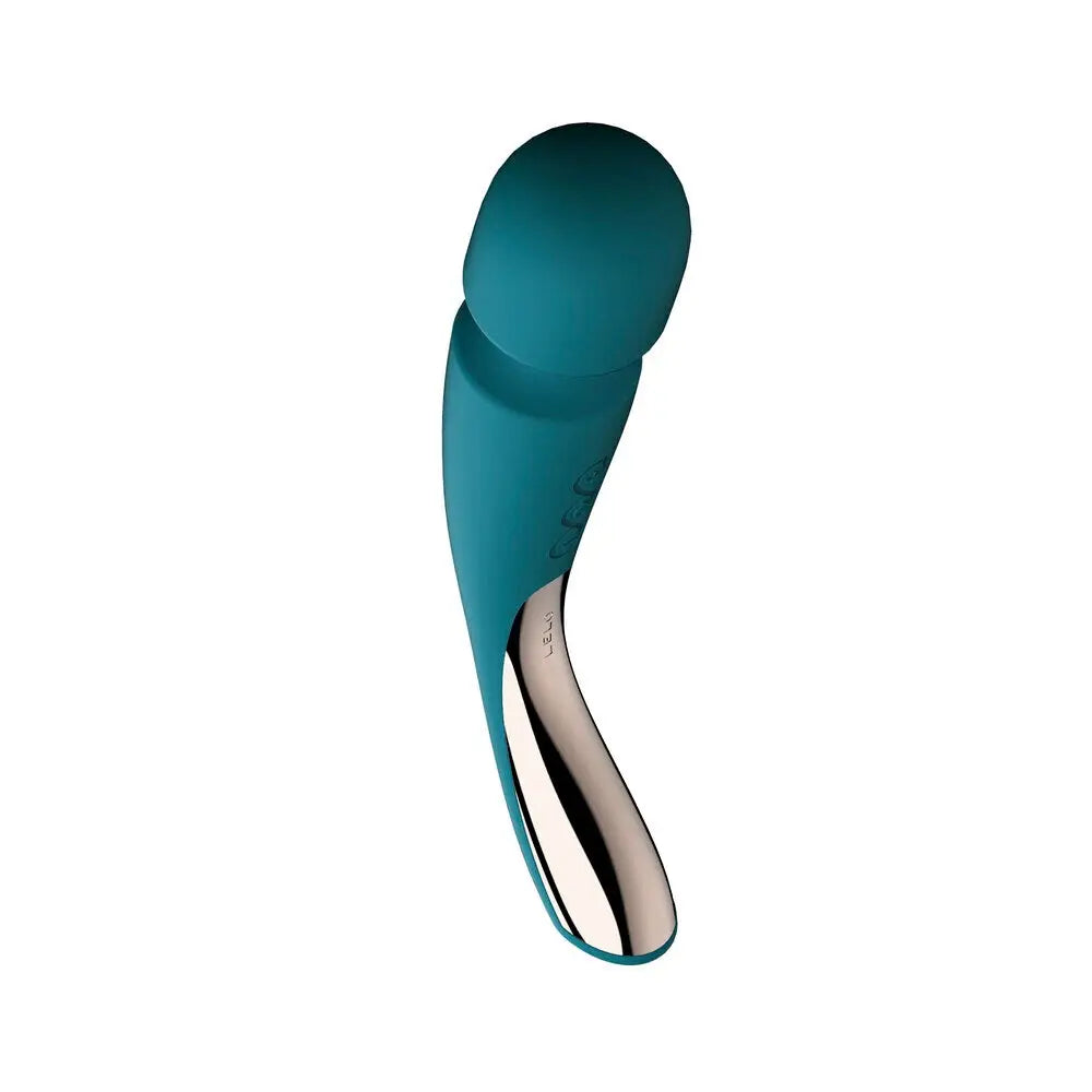 9 - inch Lelo Silicone Blue Rechargeable Multi - speed Wand Massager - Peaches and Screams
