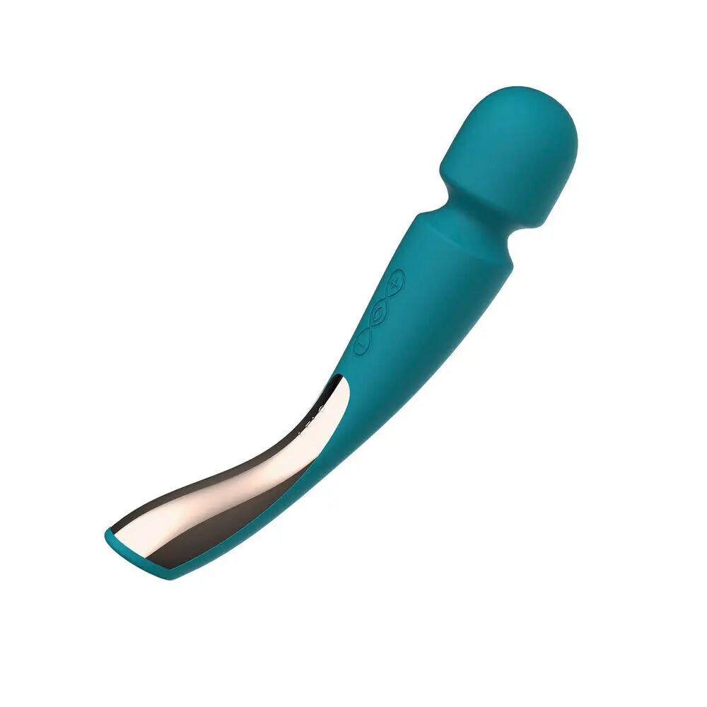 9 - inch Lelo Silicone Blue Rechargeable Multi - speed Wand Massager - Peaches and Screams