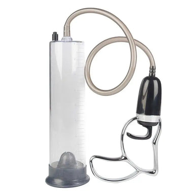 9-inch Penis Pump Cylinder With Trigger Handle For Men - Peaches and Screams