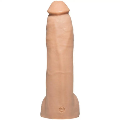 9-inch Realistic Feel Flesh Pink Large Penis Dildo With Suction Cup - Peaches and Screams