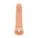 9-inch Shots Toys Flesh Pink Penis Sleeve with Vein Details for Him - Peaches and Screams