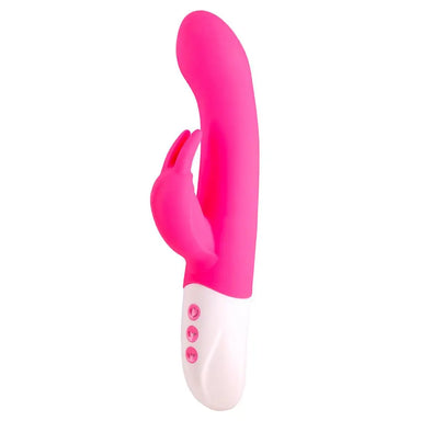 9 - inch Silicone Pink Rechargeable Power Extra Powerful Rabbit Vibrator - Peaches and Screams