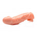 9-inch Size Matters Flesh Pink Penis Sleeve With Vein Details - Peaches and Screams