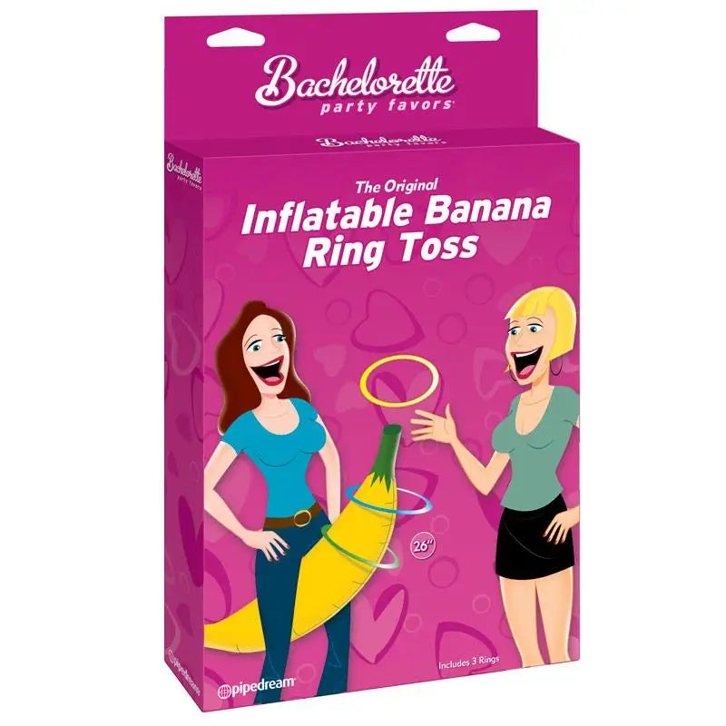 Bachelorette Party Inflatable Banana Ring Toss Game - Peaches and Screams