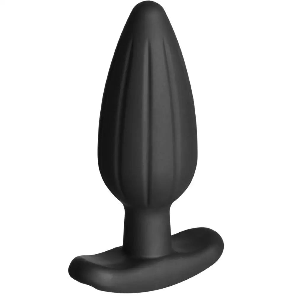 Black 6-inch Electrastim Noir Rocker Large Electro Butt Plug - Peaches and Screams
