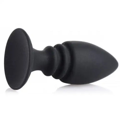 Black Male Cock Ring Harness With Silicone Butt Plug - Peaches and Screams