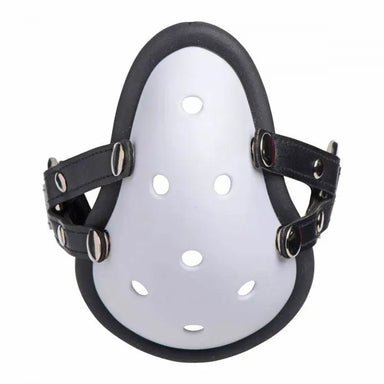 Black Musk Athletic Cup Muzzle With Adjustable Straps - Peaches and Screams