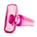 Blush Novelties Pvc Pink Anal Pleaser Butt Plug With Flared Base - Peaches and Screams