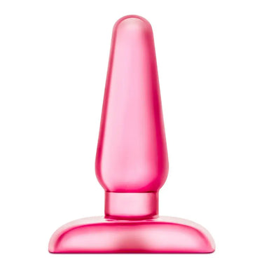 Blush Novelties Pvc Pink Anal Pleaser Butt Plug With Flared Base - Peaches and Screams