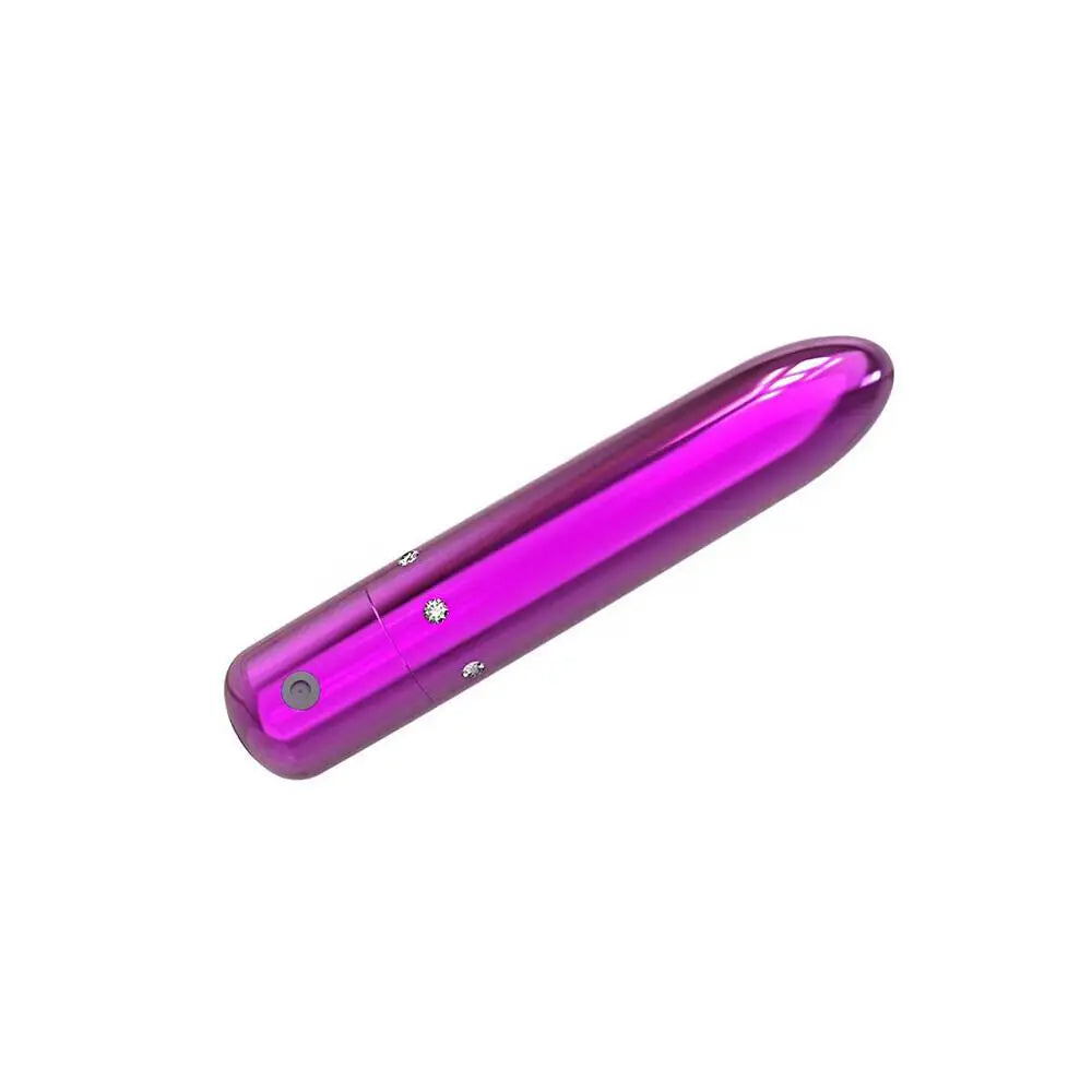 Bms Enterprises Purple Multi - speed Rechargeable Bullet Vibrator - Peaches and Screams