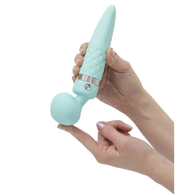 Bms Enterprises Rechargeable Sultry Wand Massager With Warming Function - Peaches and Screams