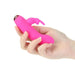 Bms Enterprises Silicone Pink Bunny Rechargeable Rabbit Vibrator - Peaches and Screams