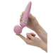 Bms Enterprises Silicone Pink Rechargeable Warming Wand Massager - Peaches and Screams