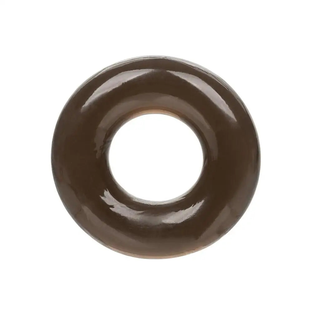 California Exotic Black Stretchy Extra Large Cock Ring For Him - Peaches and Screams