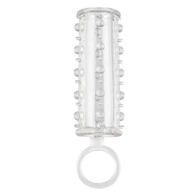 California Exotic Jelly Clear Stretchy Penis Sleeve With Cock Ring - Peaches and Screams