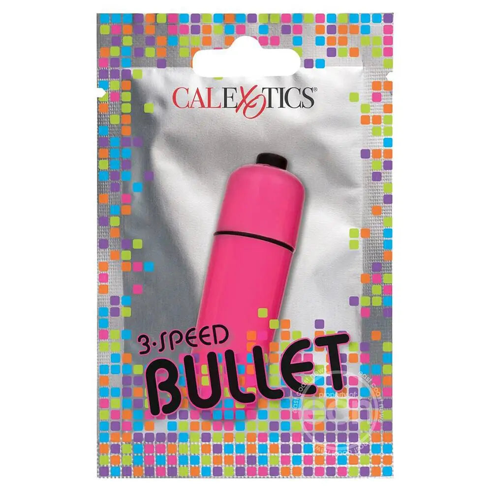 California Exotic Pink 3-speeds Discreet Mini Bullet Vibrator - Peaches and Screams
