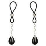 California exotic silicone adjustable weighted nipple clamps - peaches and screams