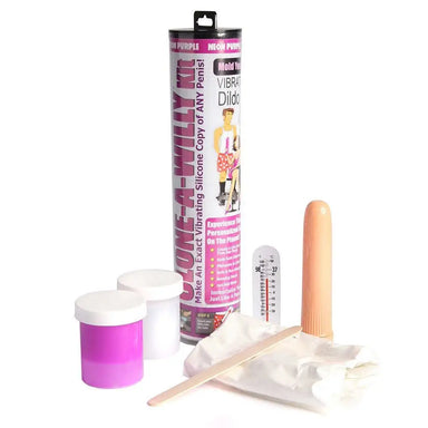 Clone-a-willy Vibrating Silicone Penis Dildo Moulding Kit - Peaches and Screams