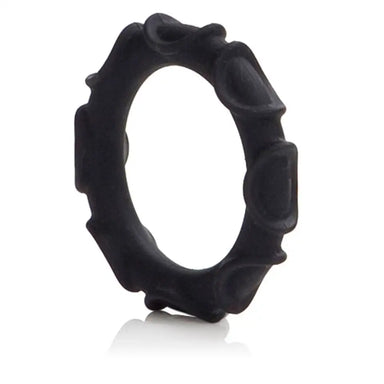 Colt Black Silicone Stretchy Cock Love Ring for Men - Peaches and Screams