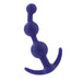 Colt Purple Silicone Bendable Anal Beads With T - bar Handle - Peaches and Screams