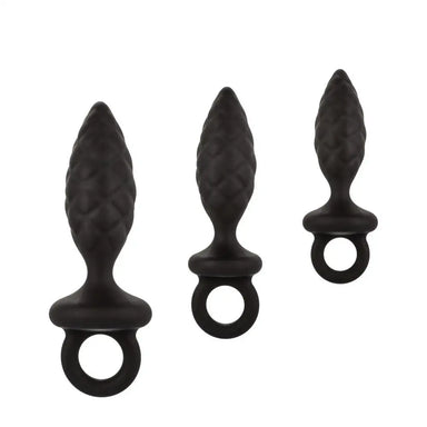 Colt Silicone Black 3 Piece Anal Probe Kit - Peaches and Screams