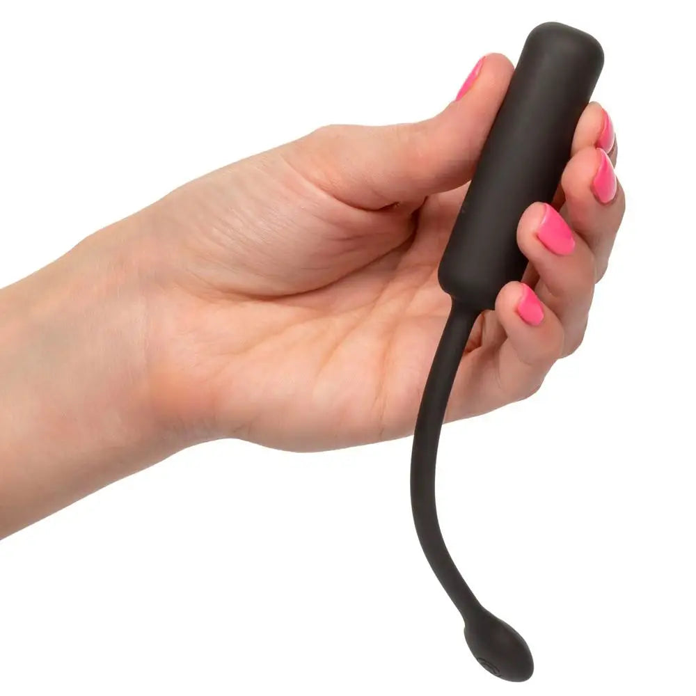 Colt Silicone Black Rechargeable Wristband Remote Control Mini Bullet Vibrator - Peaches and Screams