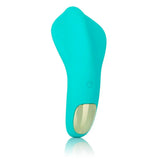 Colt silicone green rechargeable discreet clitoral massager - peaches and screams