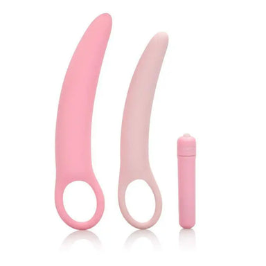 Colt Silicone Pink 3 - piece Vibrating Gradual Dilator Kit For Her - Peaches and Screams