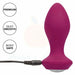Colt Silicone Purple Rechargeable Medium Vibrating Butt Plug - Peaches and Screams