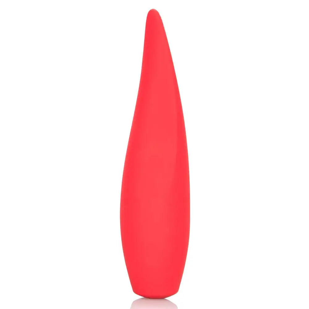 Colt Silicone Red Rechargeable and Waterproof Flickering Tongue Vibrator - Peaches and Screams