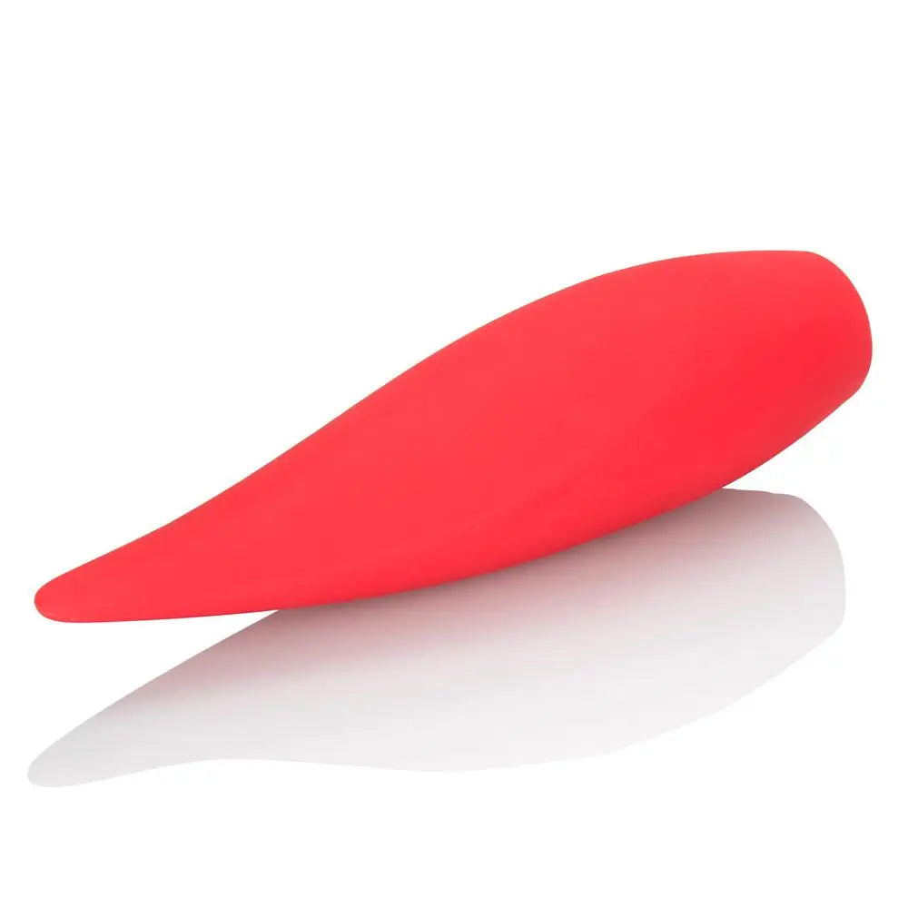 Colt Silicone Red Rechargeable and Waterproof Flickering Tongue Vibrator - Peaches and Screams