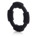 Colt Silicone Stretchy Black Cock Ring With Stimulating Ridges - Peaches and Screams