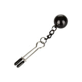 Colt stainless steel silver weighted tweezer nipple clamps - peaches and screams