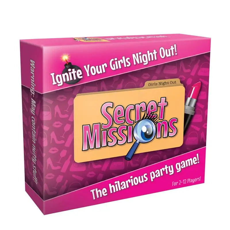 Creative Conceptions Secret Missions Girlie Night Out Game - Peaches and Screams