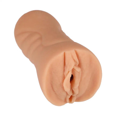 Doc Johnson 5.75-inch Realistic Feel Flesh Pink Pussy Stroker Masturbator - Peaches and Screams