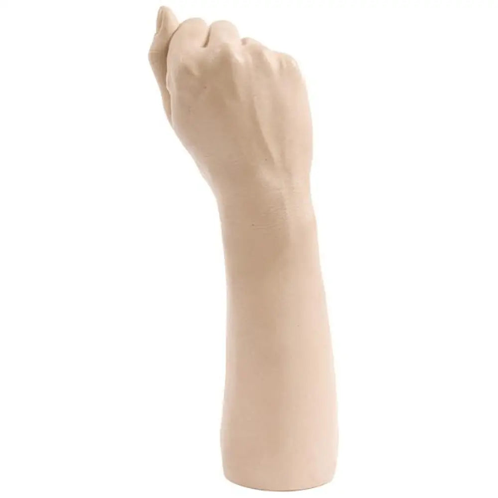 Doc Johnson Realistic Feel Flesh Pink Extra Large Fist Dildo - Peaches and Screams