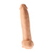 Dream Toys 11.8-inch Flesh Pink Realistic Dildo With Suction Cup - Peaches and Screams