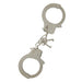 Dream Toys Stainless Steel Silver Handcuffs with 2 Keys - Peaches and Screams