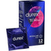 Durex Latex Regular Fit Male Condoms 12 Pack - Peaches and Screams