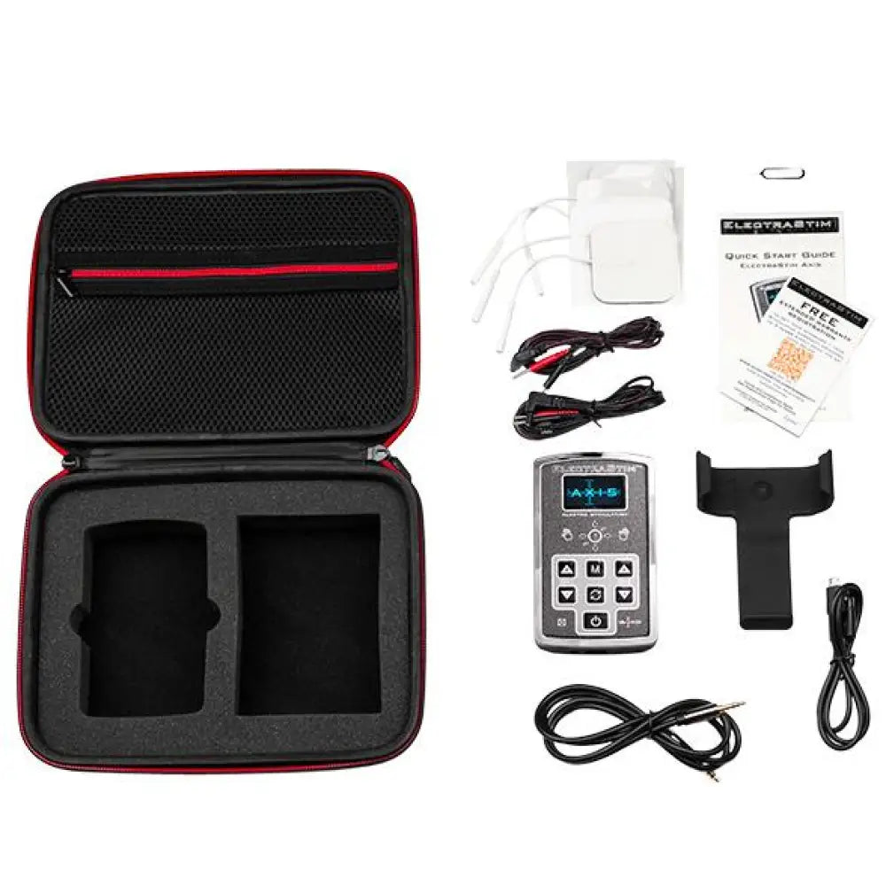 Electrastim Black Erotic Rechargeable Electro Stimulator - Peaches and Screams