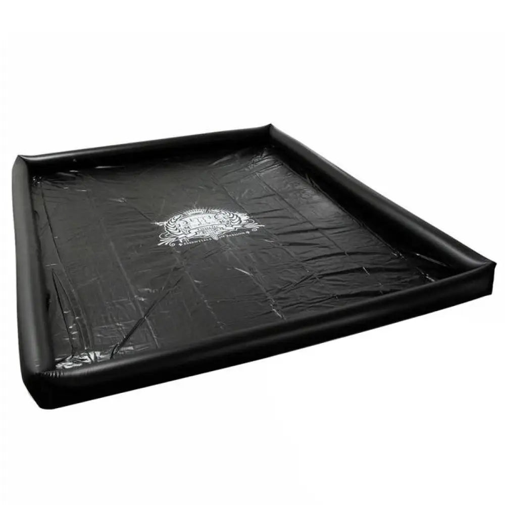 Erotic black touche body slide play mat with inflatable sides - peaches and screams