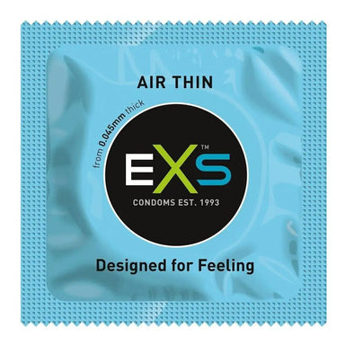Exs Air Clear Ultra - thin Latex Condoms 12 Pack - Peaches and Screams