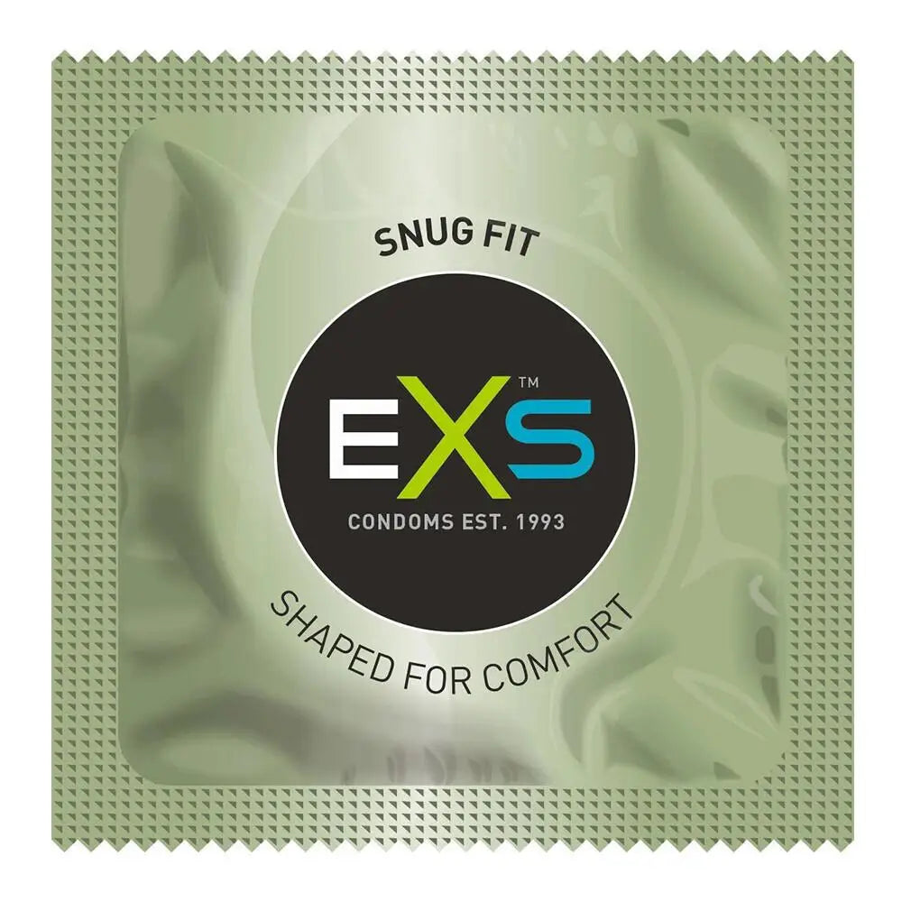 Exs Snug Closer Fitting Condoms 12 Pack - Peaches and Screams