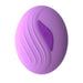 Fantasy Silicone Purple G-spot And Clitoral Vibrator With Remote - Peaches and Screams