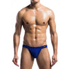 Fetish blue swim jockstrap with stretchy waistband - x large - peaches and screams